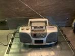 Radio cd casette speler, Ophalen of Verzenden, Gebruikt, Overige merken, Met radio