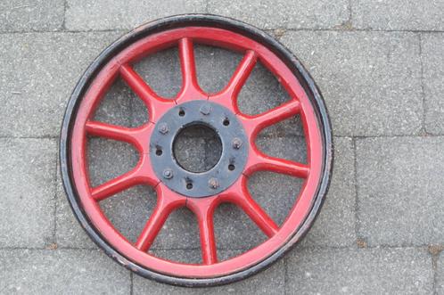 Antiek houten Fiat / Roover wiel / velg (jaren 20), Antiek en Kunst, Curiosa en Brocante, Verzenden