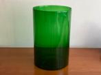 Nuutajärvi, Finland: groene Purtilo vaas h.24 cm 1963 - 1974, Antiek en Kunst, Antiek | Glas en Kristal, Ophalen of Verzenden