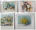 Unieke Aquarel Schilderijen Collectie te Koop aangeboden, Ophalen