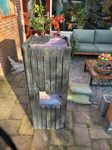 Houten Katten Toren - 110cm GRATIS beschikbaar voor biedingen