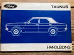 Ford Taunus handleiding, Ophalen of Verzenden