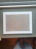 Beige Zelfgemaakt Structuur Schilderij, Verzenden