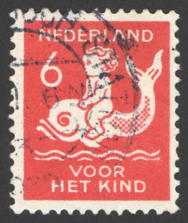 Nederland NVPH nr 227 gestempeld, Postzegels en Munten, Postzegels | Nederland, Gestempeld, T/m 1940, Ophalen of Verzenden