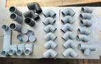 PVC 50 mm Wavin hulpstukken, Doe-het-zelf en Verbouw, Buizen en Afvoer, Afvoer, Pvc, Nieuw, Ophalen of Verzenden