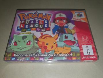 Pokemon Puzzle League N64 Game Case beschikbaar voor biedingen