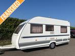 Beyerland Quartz 460 LB VOORTENT EN LUIFEL 7995,, Caravans en Kamperen, Caravans, Niet ingevuld, Rondzit, Schokbreker, Bedrijf