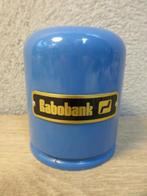 Vintage metalen Rabobank spaarpot, Ophalen of Verzenden, Gebruikt, Metaal of Blik
