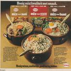 Retro reclame 1977 Honig mixen Chinese keuken nasi, Verzamelen, Verzenden, Overige typen