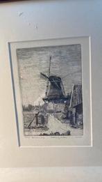 Gravure . Coevorden Stellingmolen, Ophalen of Verzenden