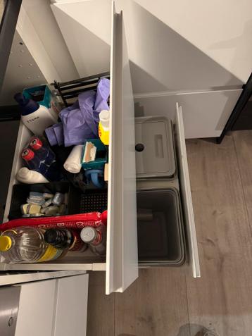 Ikea exceptionell Metod keukenlades en carrousel Voxtorp - afbeelding 2