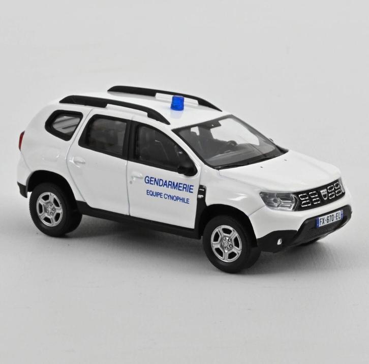 Dacia Duster '20 Gendarmerie Cynophile 1/43 Norev ref 509025, Hobby en Vrije tijd, Modelauto's | 1:43, Nieuw, Auto, Norev, Verzenden