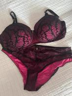 Amoena Lingerie prothese BH  Set 80B/40 Paars, Ophalen of Verzenden, Paars, Setje