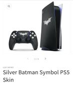 Batman skin PS5 + controller, Nieuw, PlayStation 5, Overige typen, Ophalen of Verzenden