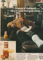 Retro reclame 1972 Granini frisdrank man been in gips, Verzenden, Overige typen