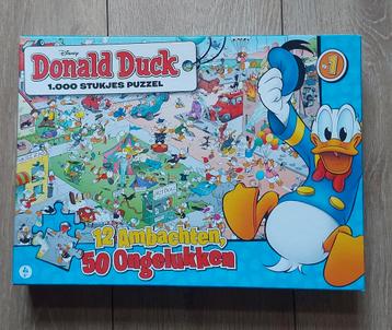 Donald Duck Puzzel 12 Ambachten , 50 Ongelukken. beschikbaar voor biedingen