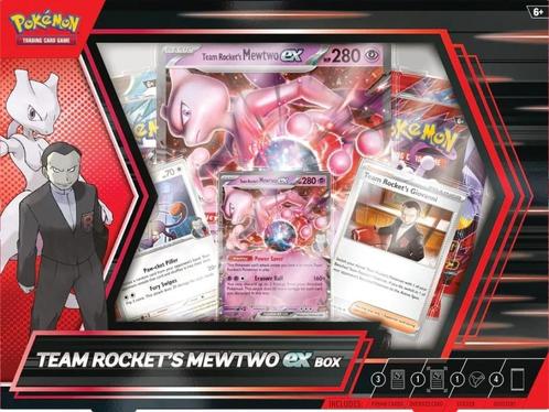 Pokémon Team Rocket’s Mewtwo ex Box, Hobby en Vrije tijd, Verzamelkaartspellen | Pokémon, Nieuw, Losse kaart, Ophalen of Verzenden