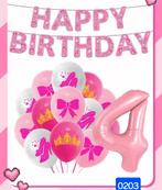 Happy birthday set, Ophalen of Verzenden, Nieuw, Taarten, Versiering