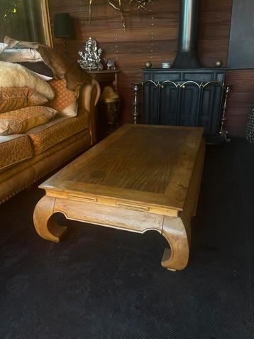 Eikenhouten Opium Salontafel beschikbaar voor biedingen