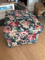 IKEA poef met bloemenmotief, Ophalen, Gebruikt, 50 tot 75 cm, 75 tot 100 cm