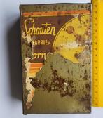 oude blik schouten fabriek koek, Verzamelen, Blikken, Ophalen of Verzenden, Gebruikt, Overige