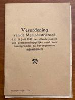 Verordening Mijnindustrieraad 11 juli 1949, Ophalen, 20e eeuw of later, Gelezen