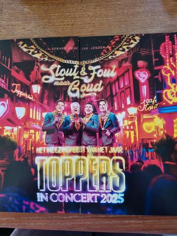Toppers in concert 1 juni beschikbaar voor biedingen