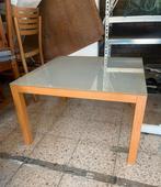 Bijzet/salon tafel, Huis en Inrichting, Tafels | Eettafels, Ophalen, Gebruikt, Vierkant, 50 tot 100 cm