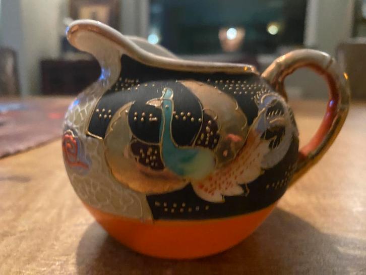 Antiek Japans Melkkannetje, Antiek en Kunst, Antiek | Keramiek en Aardewerk, Ophalen of Verzenden