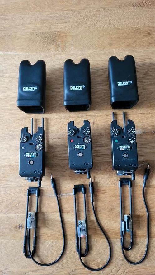Delkim txi plus 3 stuks compleet, Watersport en Boten, Hengelsport | Karpervissen, Zo goed als nieuw, Overige typen, Ophalen of Verzenden
