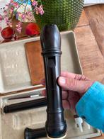 Moeck Tenor Blokfluit Ebben of Grenadilla, Muziek en Instrumenten, Ophalen of Verzenden, Zo goed als nieuw, Tenor, Met koffer, hoes of etui