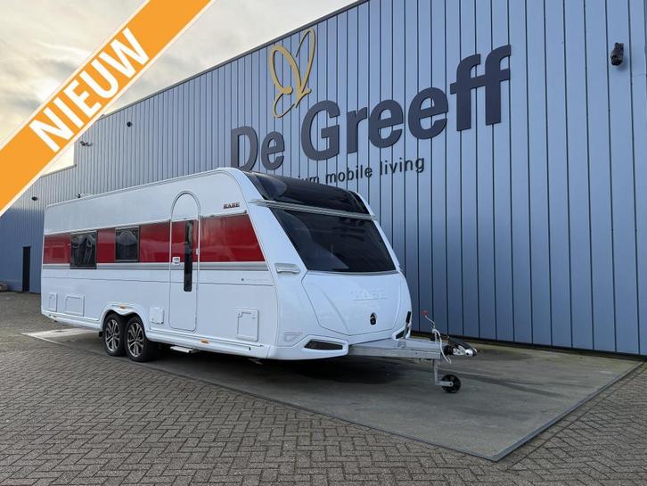 Kabe Royal 630 TDL FK, Caravans en Kamperen, Caravans, Bedrijf, tot en met 3, 1500 - 2000 kg, Rondzit, Kabe, 2 aparte bedden, Overige typen