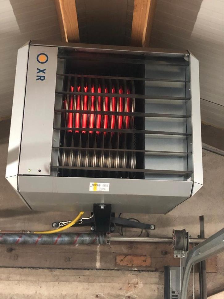XR 40  Industriele Kachel winterwarm, heater, gaskachel, Doe-het-zelf en Verbouw, Verwarming en Radiatoren, Gebruikt, Kachel, 800 watt of meer