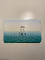 Ontbijtplankje ‘ I choose to be happy’, Ophalen of Verzenden, Nieuw, Overige materialen, Overige stijlen