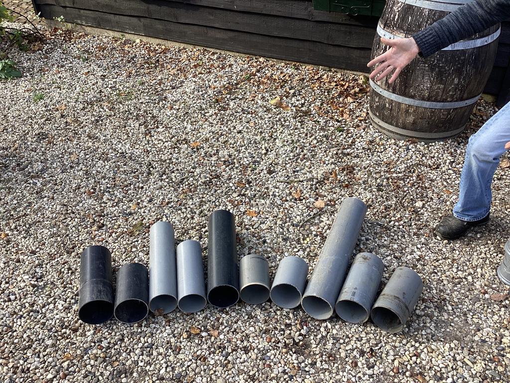 Buiten- en binnen-riolering hulpstukken in nieuwstaat, Ophalen, Afvoer, Pvc, 2 tot 4 meter
