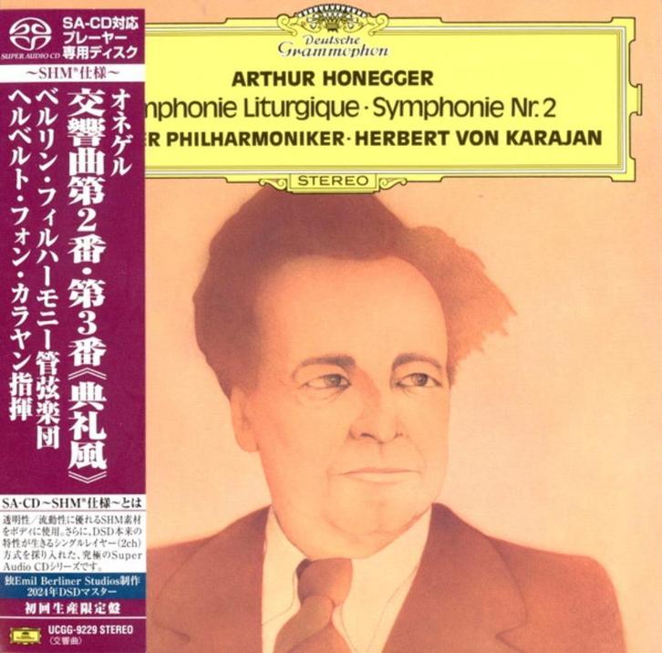 Arthur Honegger Symphonie Liturgique / Symphonie Nr 2 SACD, Cd's en Dvd's, Cd's | Overige Cd's, Zo goed als nieuw, Ophalen of Verzenden