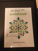 Zo doe je onderzoek, Overige vakken, Ophalen of Verzenden, Zo goed als nieuw, Noordhoff Uitgevers