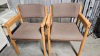 2 stoelen met armleuningen, Huis en Inrichting, Stoelen, Ophalen, Gebruikt
