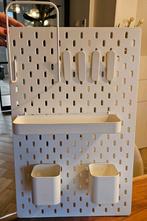 Ikea Skadis set wit, Huis en Inrichting, Woonaccessoires | Kamerschermen, Ophalen of Verzenden, Gebruikt