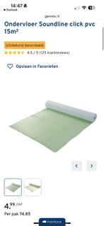 Ondervloer laminaat, Ophalen, Overige materialen, 30 cm of meer, 50 tot 150 cm