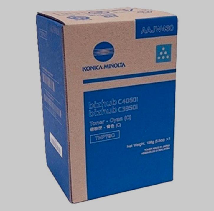 Konica Minolta TNP-79C (AAJW450) toner cyaan, Computers en Software, Printerbenodigdheden, Nieuw, Toner, Ophalen of Verzenden