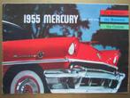 1955 MERCURY grote folder, Engels, Ophalen of Verzenden, Zo goed als nieuw, Overige merken