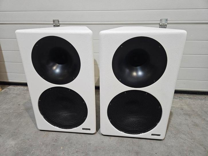 Yamaha waveforce WS112 speakers, Audio, Tv en Foto, Luidsprekers, Gebruikt, Front, Rear of Stereo speakers, 120 watt of meer, Overige merken