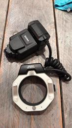 Sigma Electronic Flash Macro EM-140 DG (2x) incl adapters, Ophalen of Verzenden, Zo goed als nieuw, Overige merken