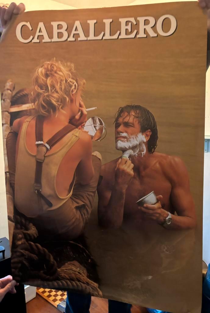 VINTAGE ORIGINELE CABALLERO RECLAME POSTERS, Verzamelen, Posters, Zo goed als nieuw, A1 t/m A3, Ophalen