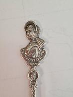 Lepeltje Twenthe (vrouw met knipmuts), Ophalen of Verzenden, Zilver
