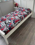 1 persoons bed met lades, Ophalen, Gebruikt, 90 cm, Eenpersoons