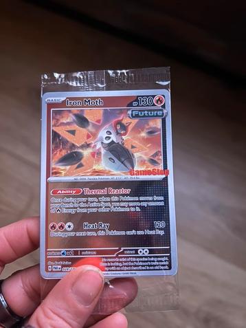 Iron moth stamped pokemon promo sealed 028/182 gamestop