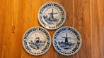 Delfts Blauw Wandborden Set - Molens, Antiek en Kunst, Ophalen of Verzenden