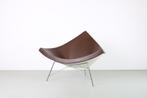 Vitra Coconut fauteuil, bruin, Ophalen, Kunststof, Gebruikt, 75 tot 100 cm